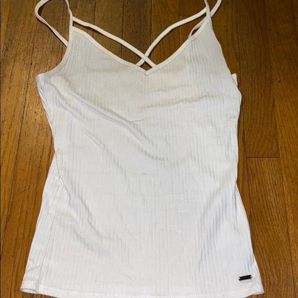 Cross cross tank top hollister